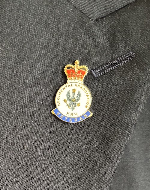 KRH Association Pin Badge